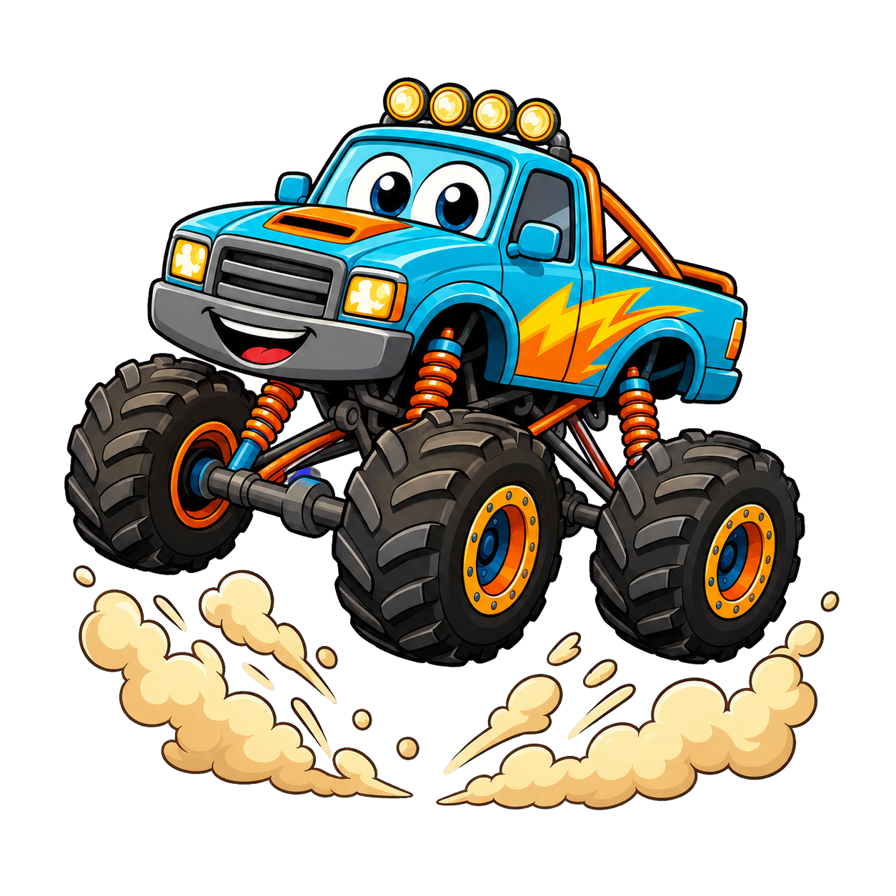 Fun Monster Truck in Action